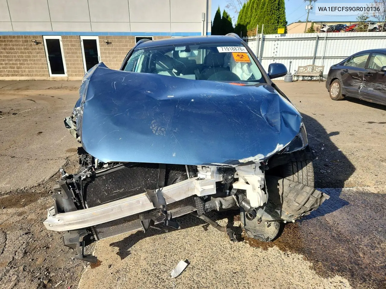 2016 AUDI Q3 VIN WA1EFCFS9GR010136 — фото 5
