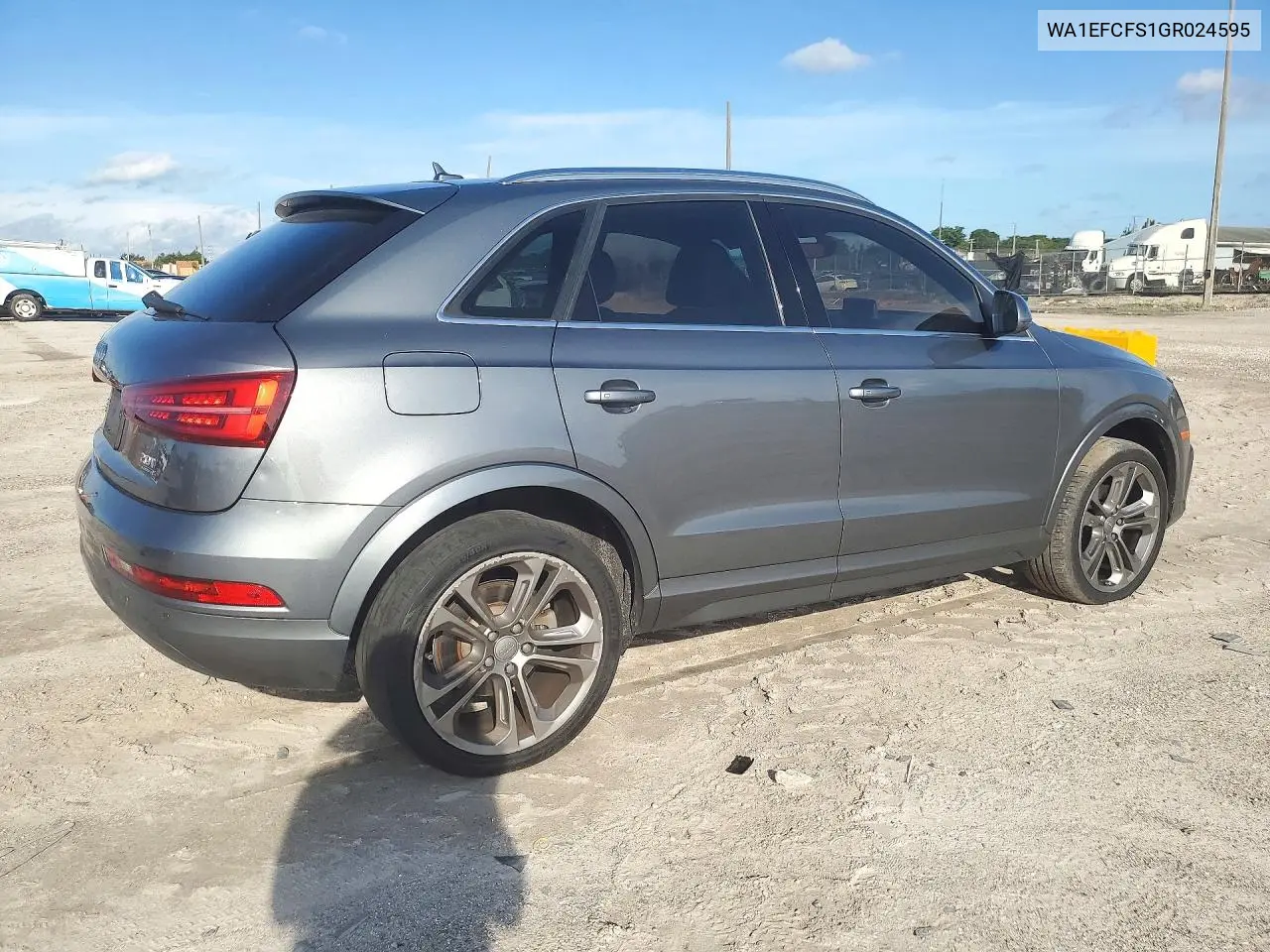 2016 AUDI Q3 VIN WA1EFCFS1GR024595 — фото 3