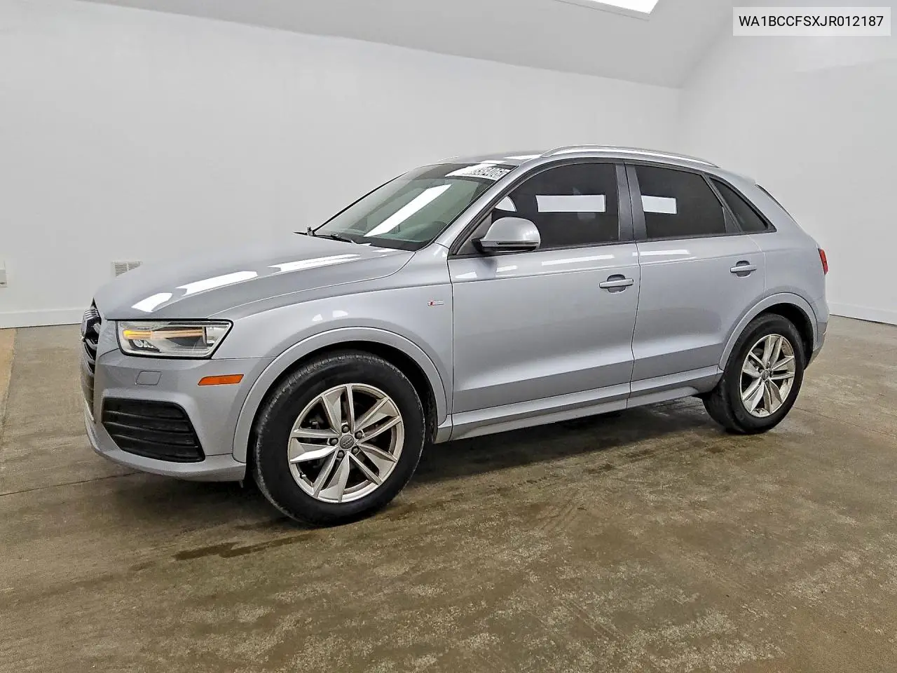 AUDI Q3 2018, VIN WA1BCCFSXJR012187
