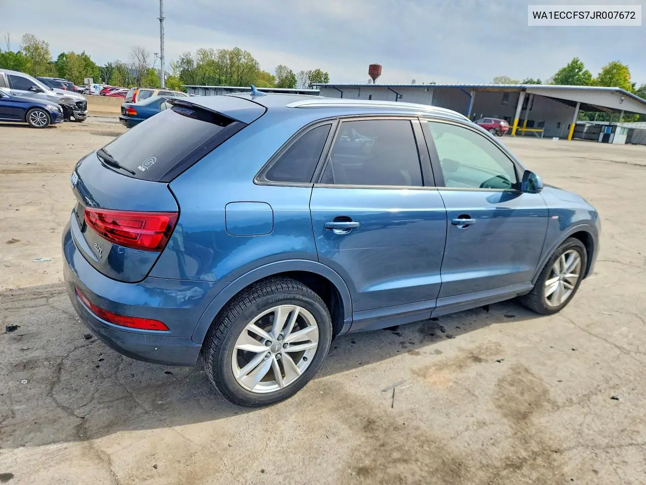 2018 AUDI Q3 VIN WA1ECCFS7JR007672 — фото 3