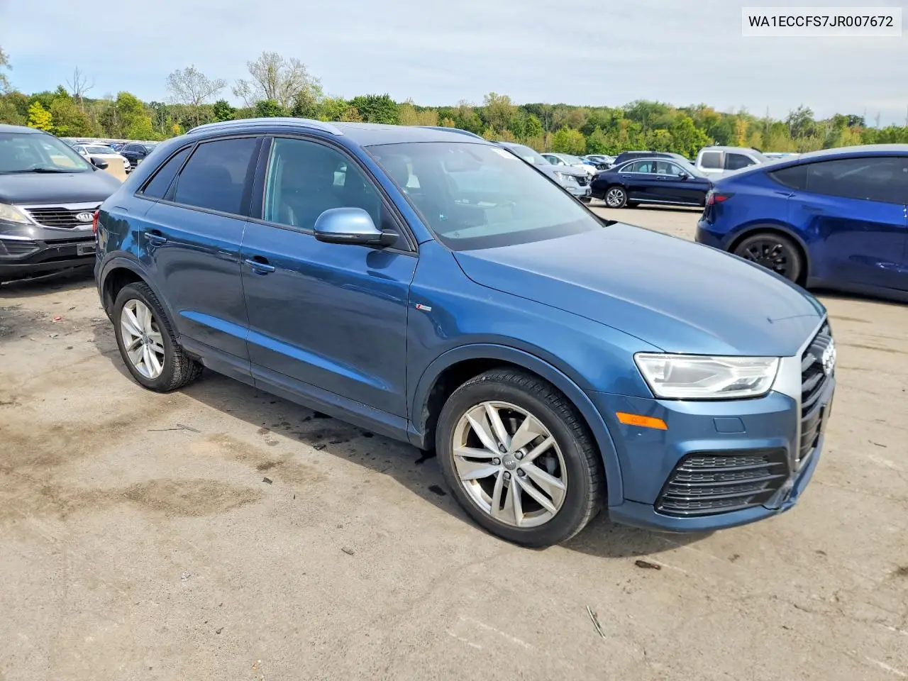 2018 AUDI Q3 VIN WA1ECCFS7JR007672 — фото 4