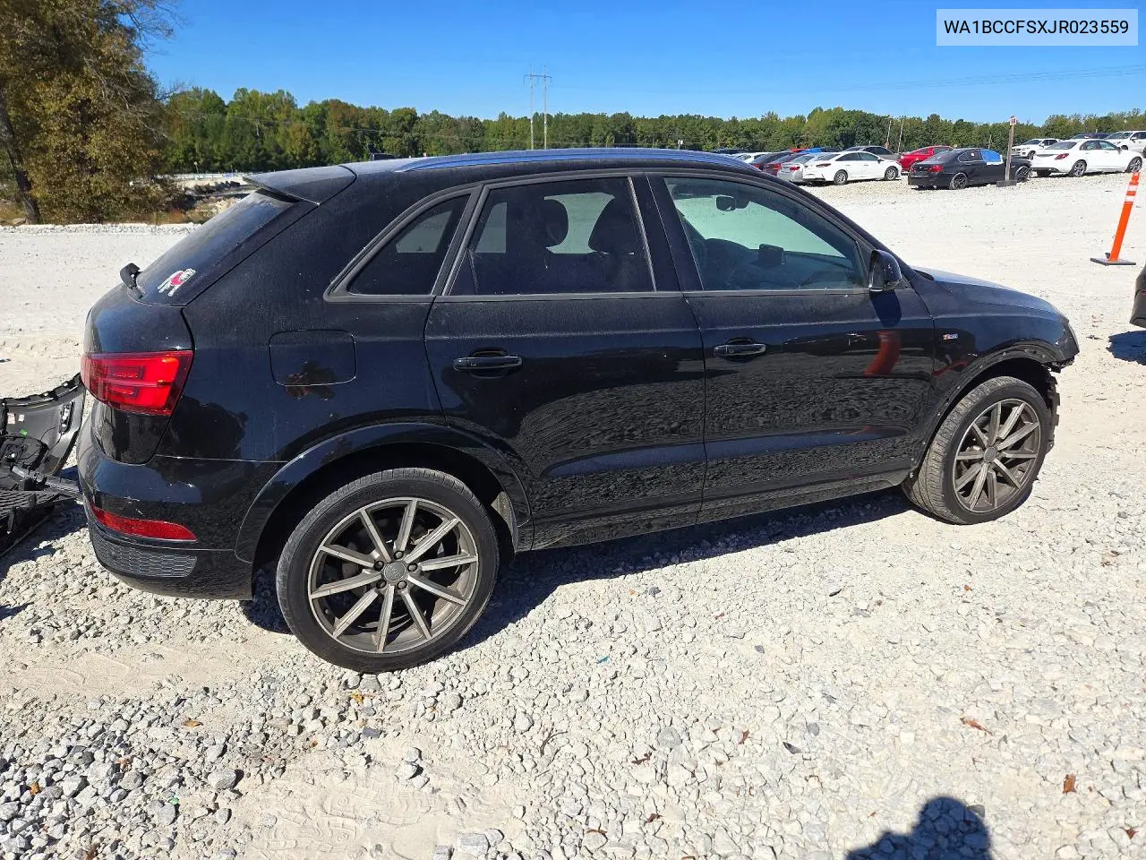 2018 AUDI Q3 VIN WA1BCCFSXJR023559 — фото 3