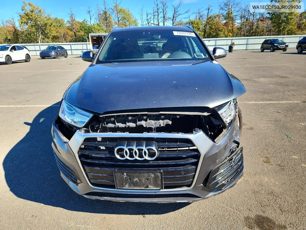 2018 AUDI Q3 VIN WA1ECCFS3JR029930 — фото 5