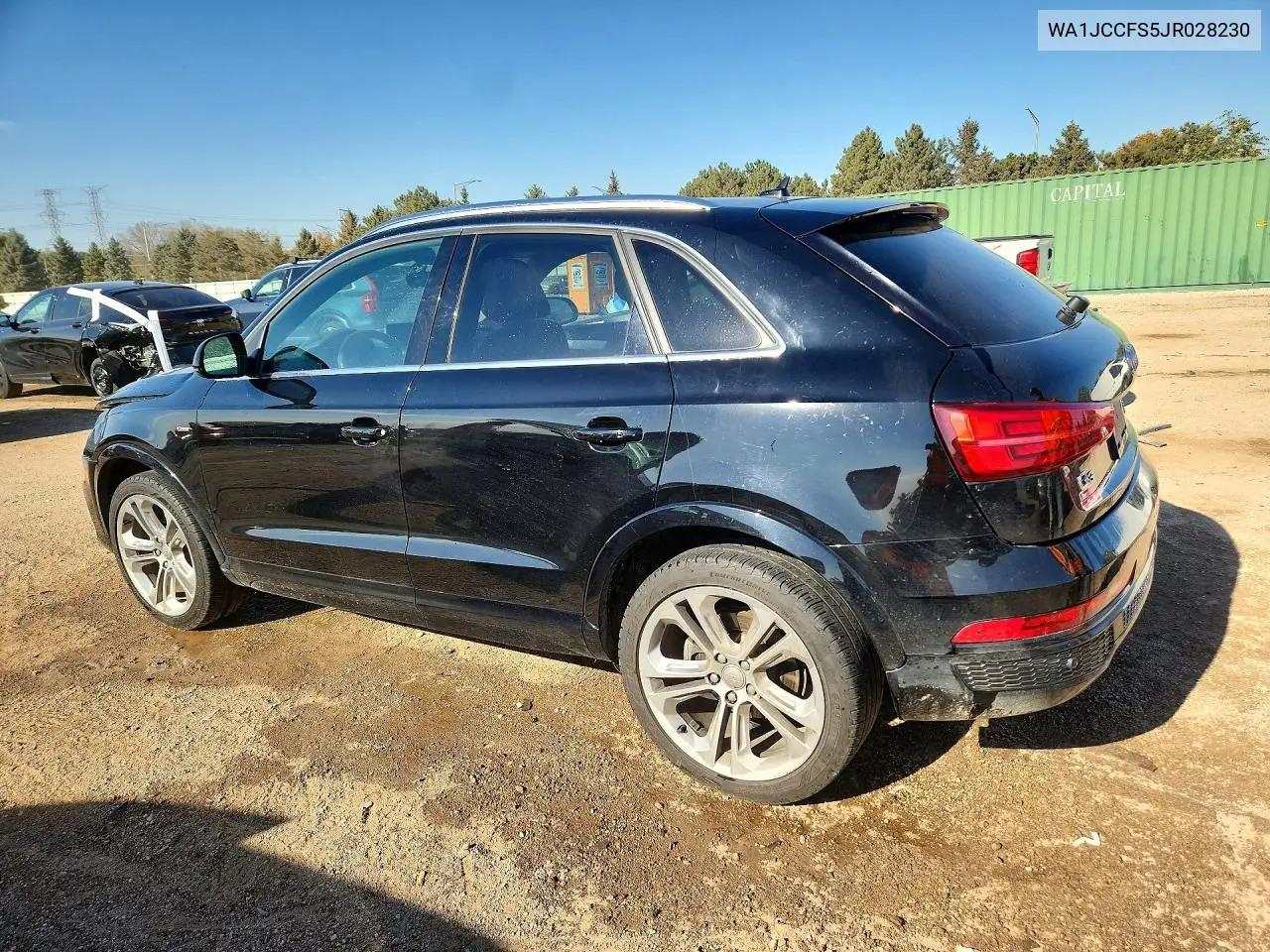 2018 AUDI Q3 VIN WA1JCCFS5JR028230 — фото 2