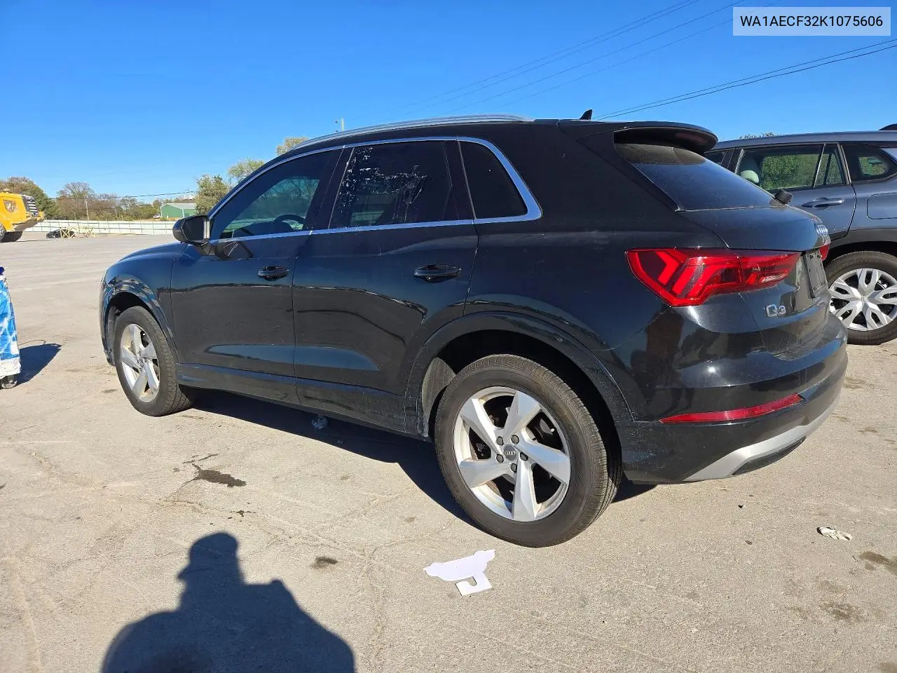 2019 AUDI Q3 VIN WA1AECF32K1075606 — фото 2