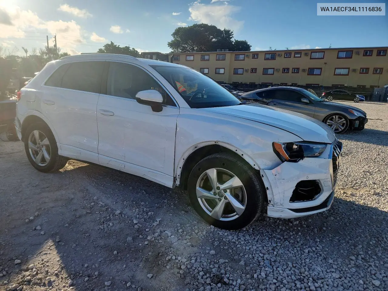2020 AUDI Q3 VIN WA1AECF34L1116836 — фото 4