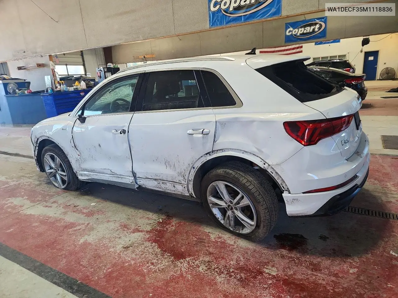 2021 AUDI Q3 VIN WA1DECF35M1118836 — фото 2