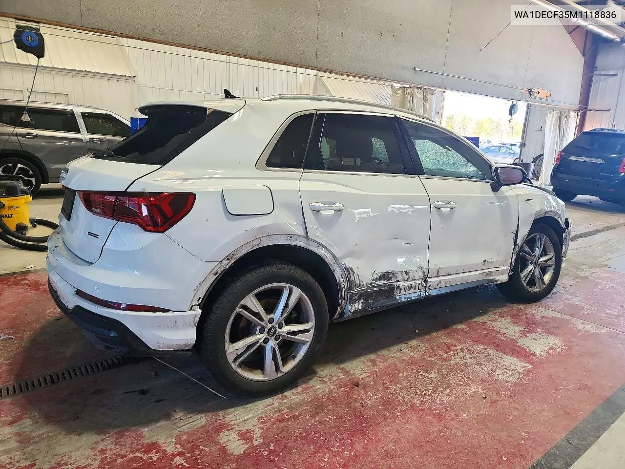 2021 AUDI Q3 VIN WA1DECF35M1118836 — фото 3