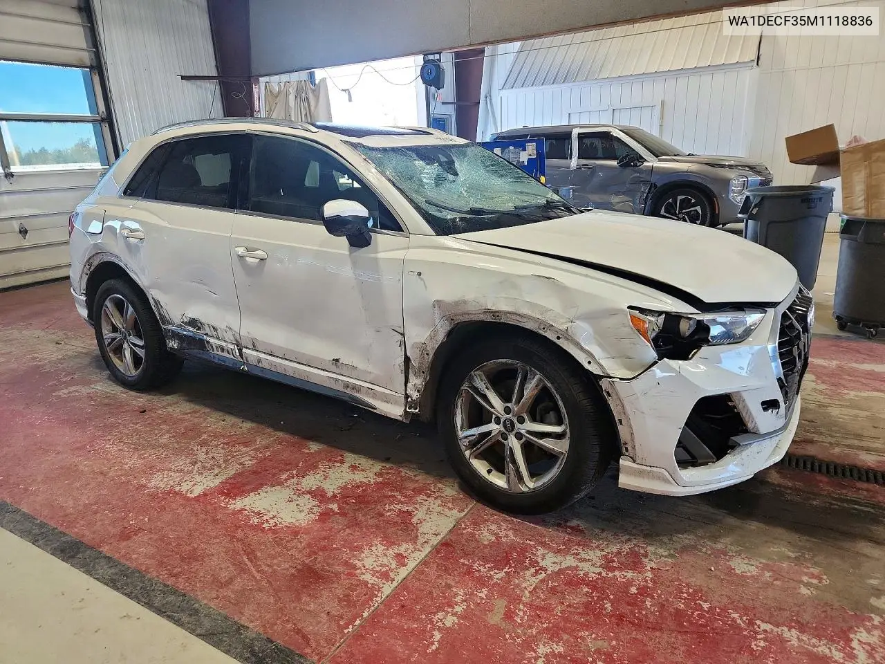 2021 AUDI Q3 VIN WA1DECF35M1118836 — фото 4