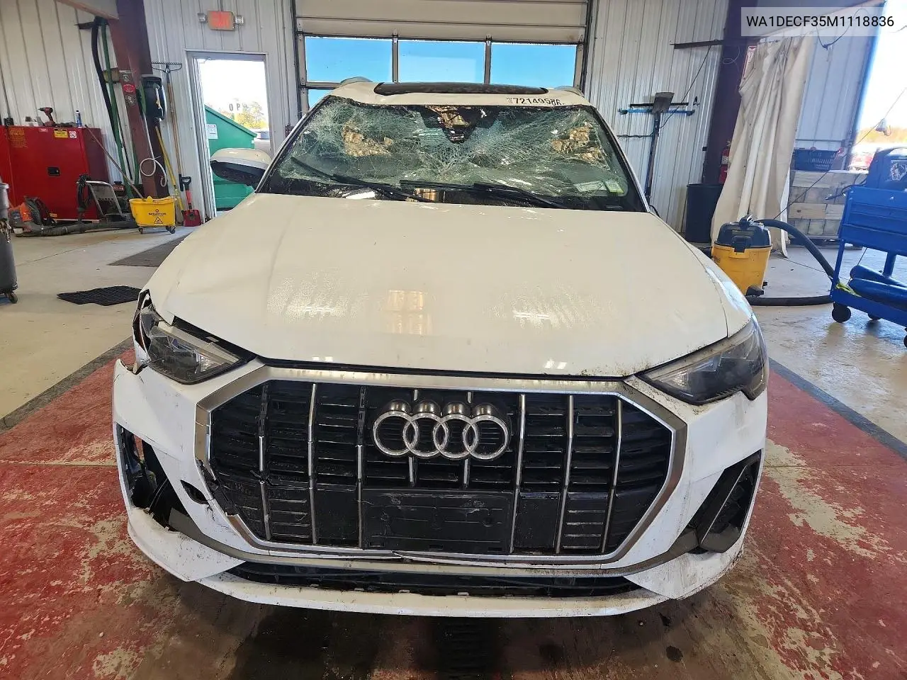 2021 AUDI Q3 VIN WA1DECF35M1118836 — фото 5