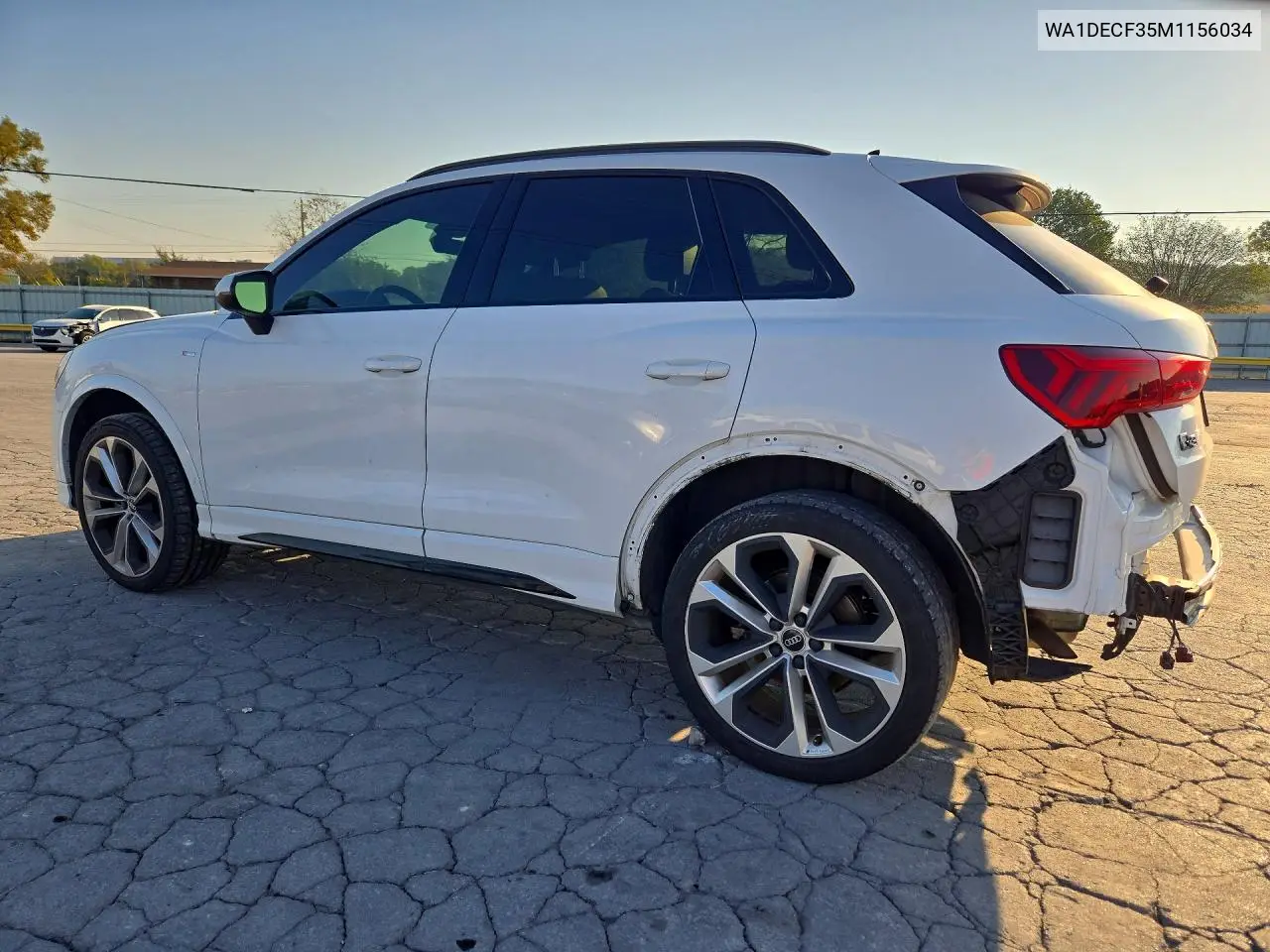 2021 AUDI Q3 VIN WA1DECF35M1156034 — фото 2