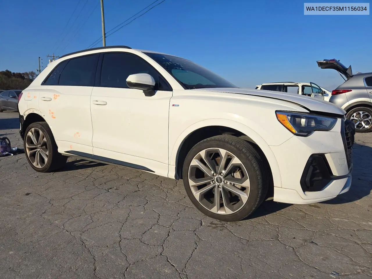 2021 AUDI Q3 VIN WA1DECF35M1156034 — фото 4