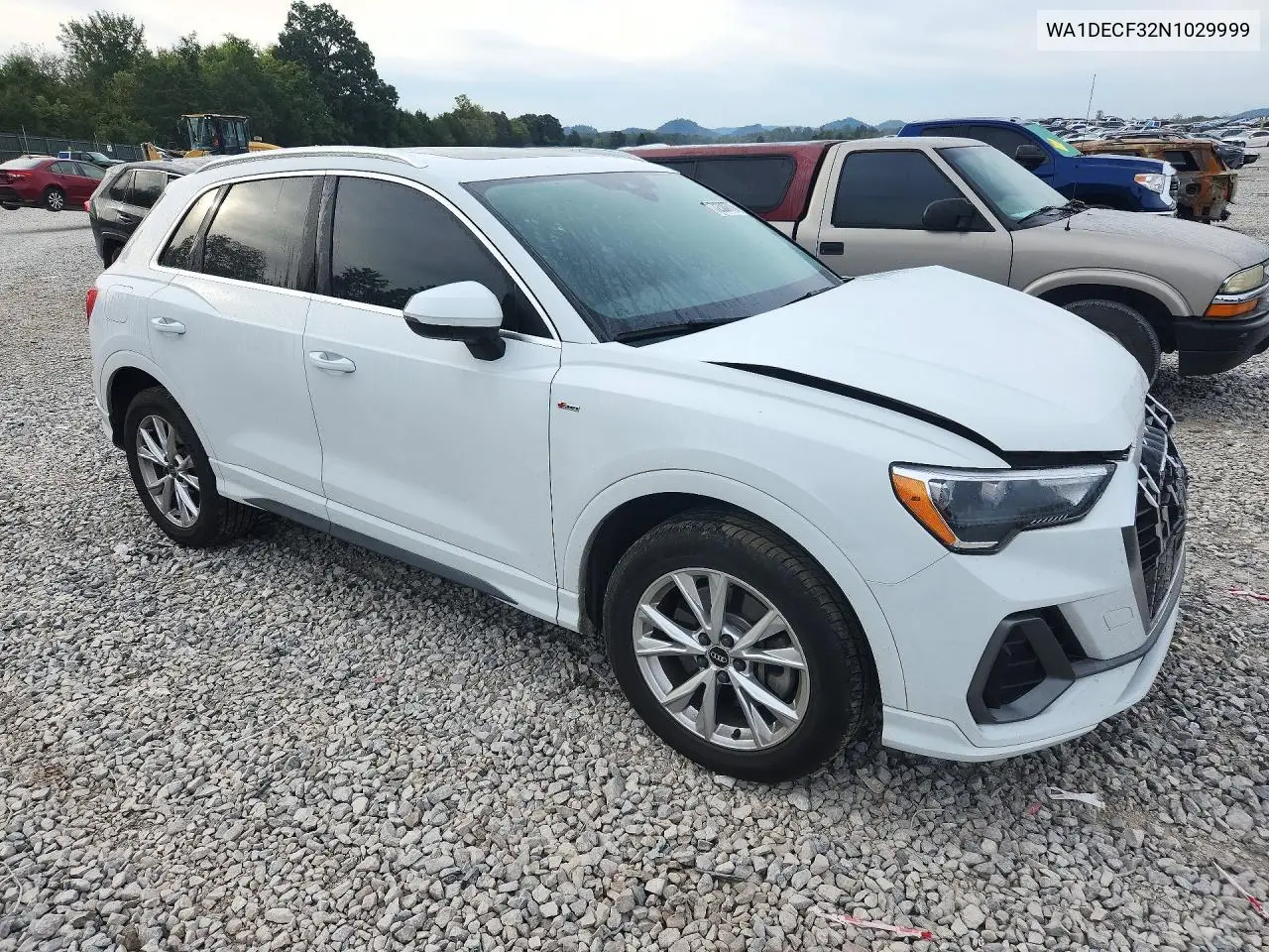 2022 AUDI Q3 VIN WA1DECF32N1029999 — фото 4