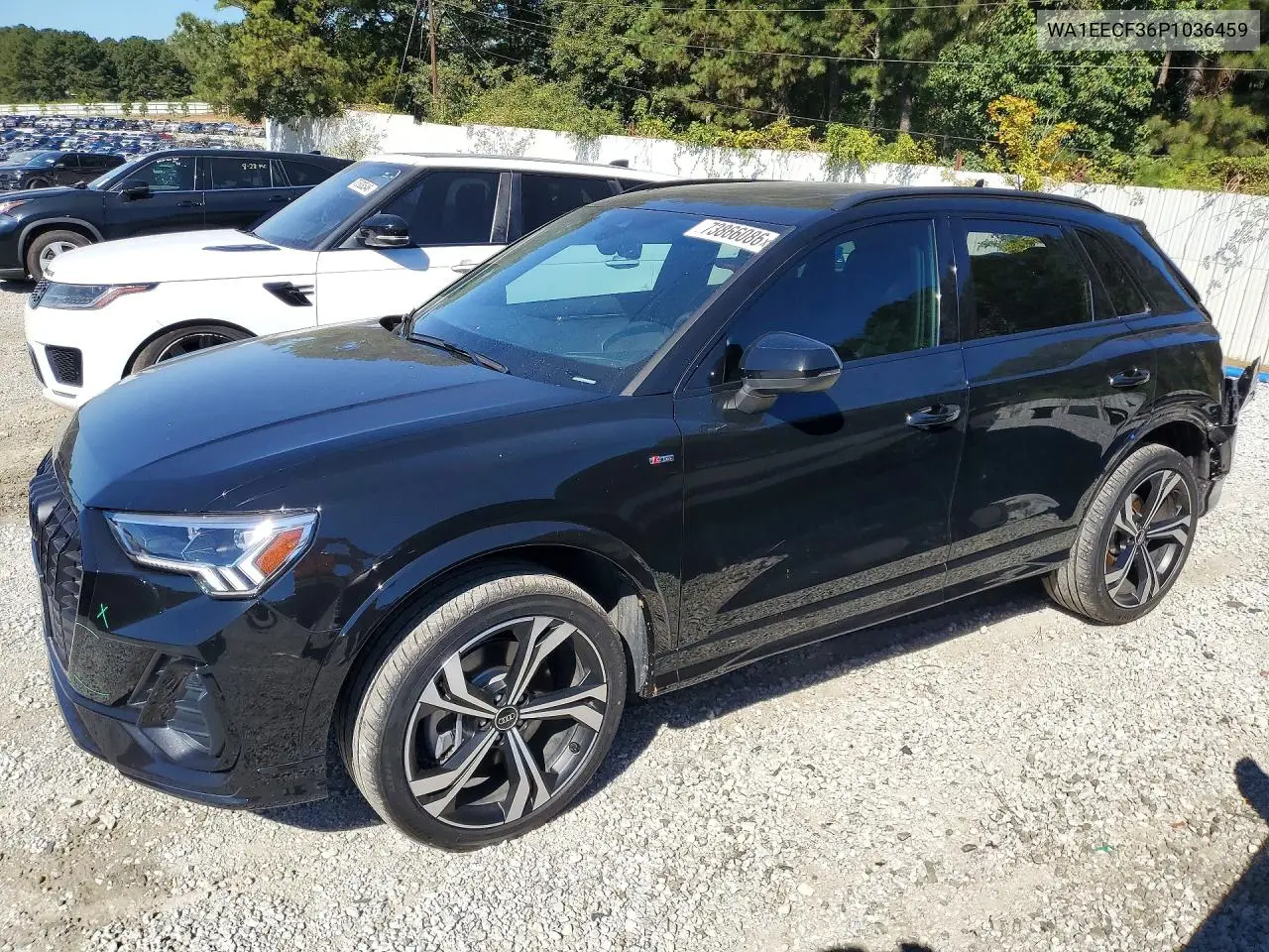 AUDI Q3 2023, VIN WA1EECF36P1036459