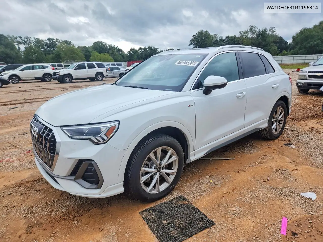 AUDI Q3 2024, VIN WA1DECF31R1196814