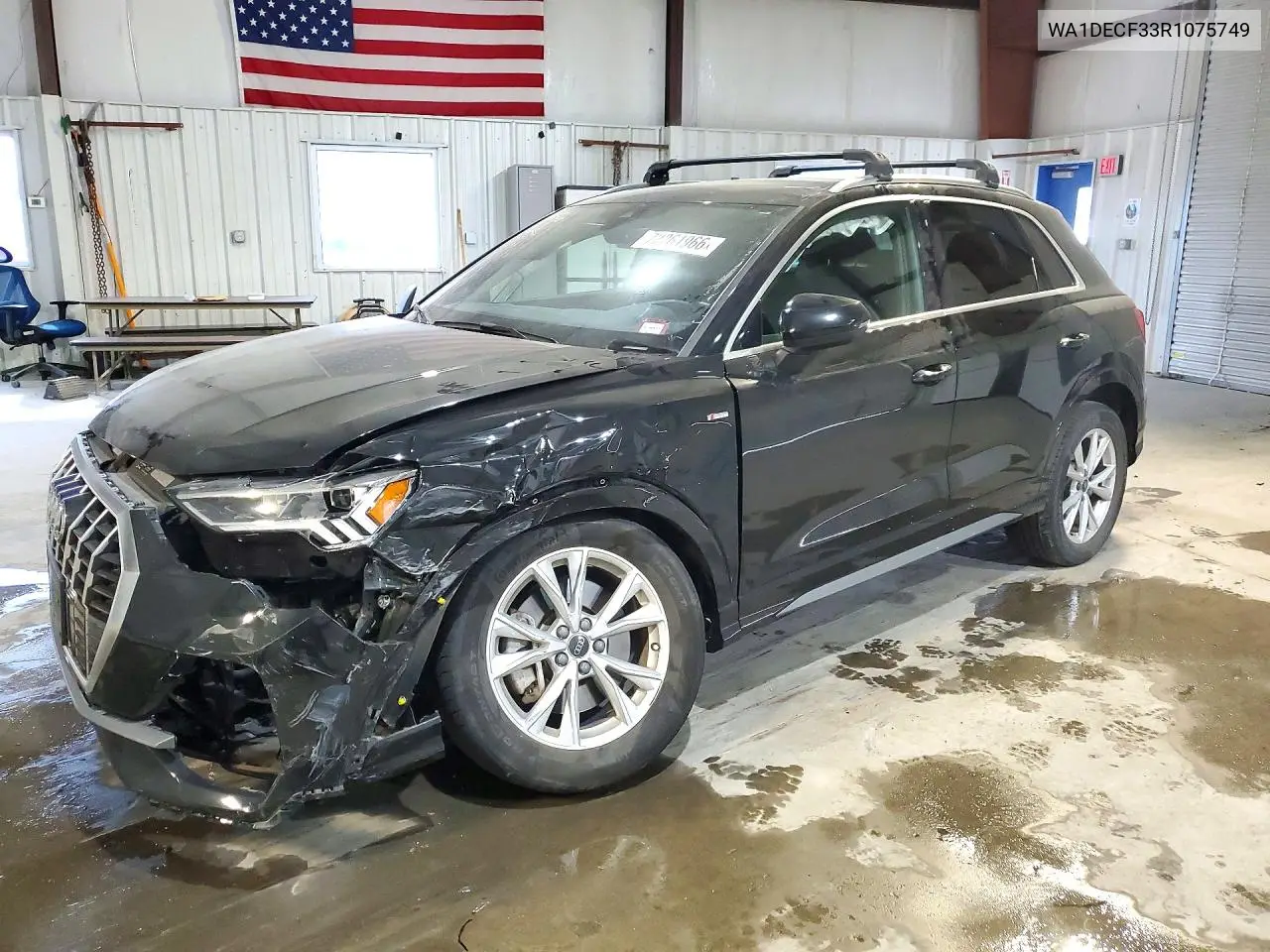 AUDI Q3 2024, VIN WA1DECF33R1075749