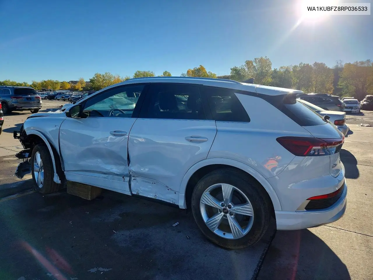 2024 AUDI Q4 E-TRON VIN WA1KUBFZ8RP036533 — фото 2