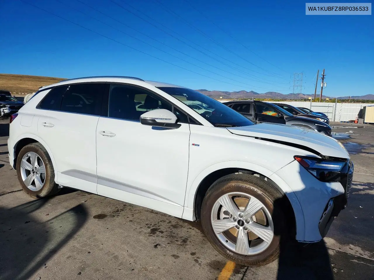 2024 AUDI Q4 E-TRON VIN WA1KUBFZ8RP036533 — фото 4