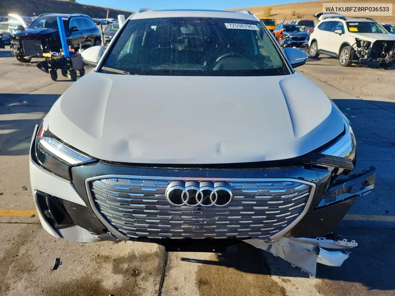2024 AUDI Q4 E-TRON VIN WA1KUBFZ8RP036533 — фото 5