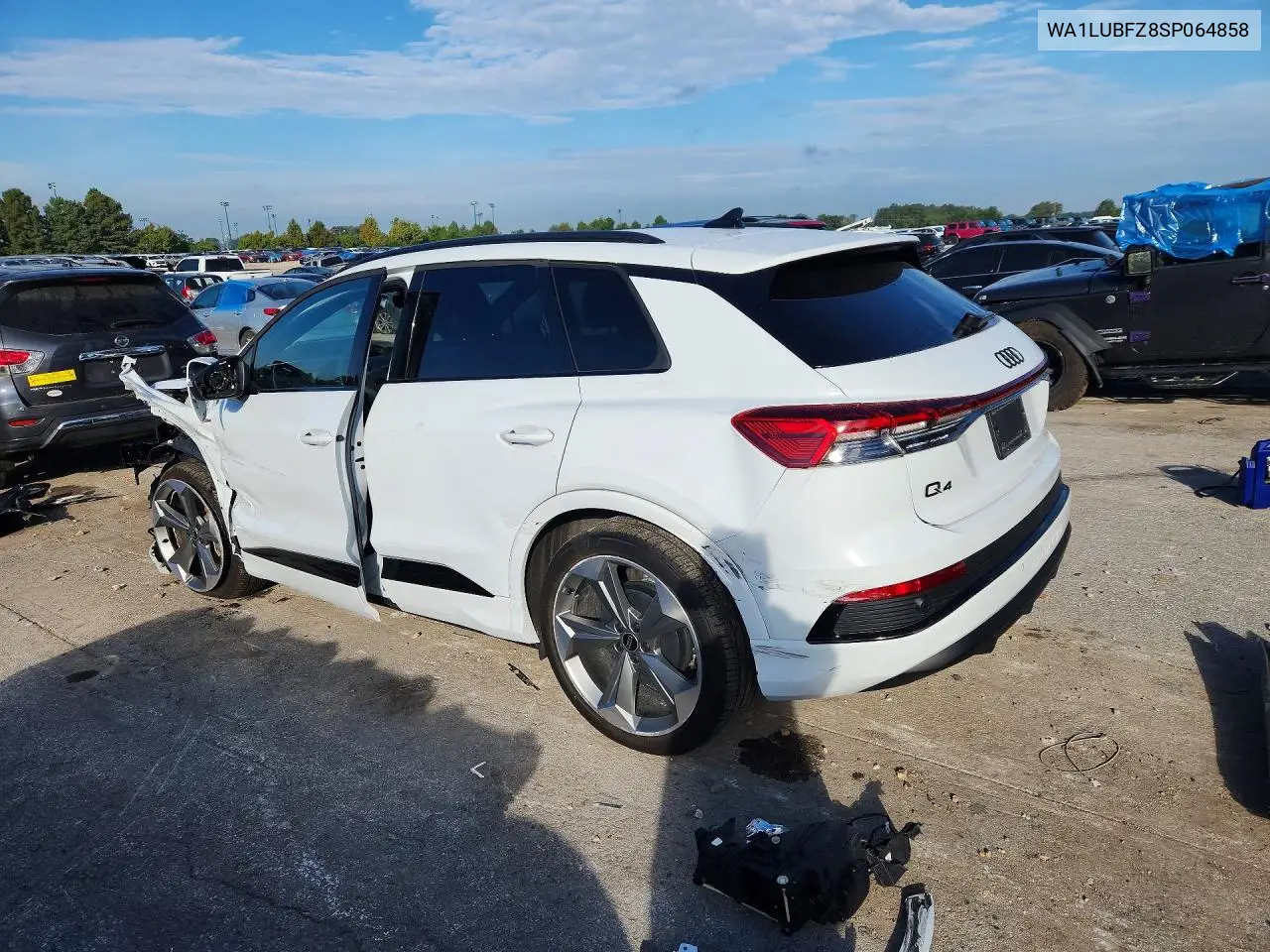 2025 AUDI Q4 E-TRON VIN WA1LUBFZ8SP064858 — фото 2