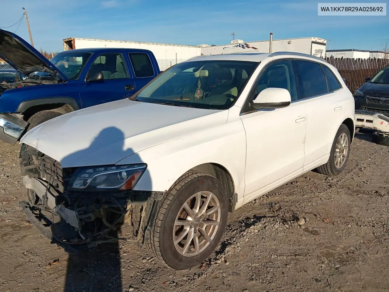 AUDI Q5 2009, VIN WA1KK78R29A025692
