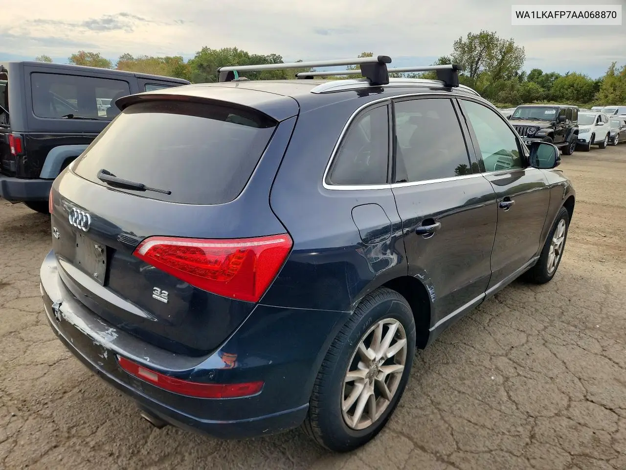 2010 AUDI Q5 VIN WA1LKAFP7AA068870 — фото 3
