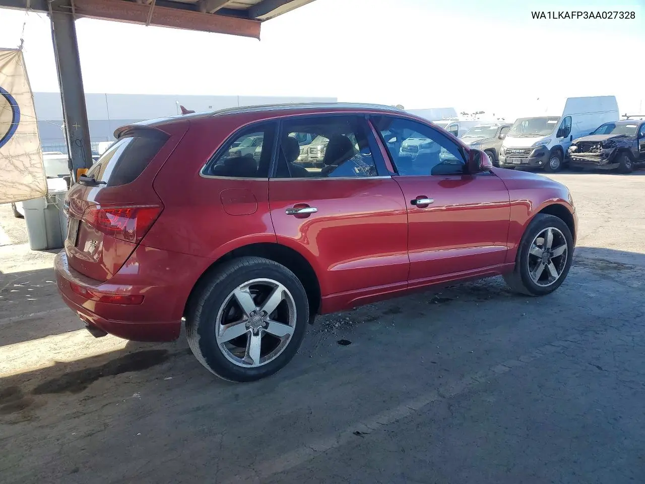 2010 AUDI Q5 VIN WA1LKAFP3AA027328 — фото 3