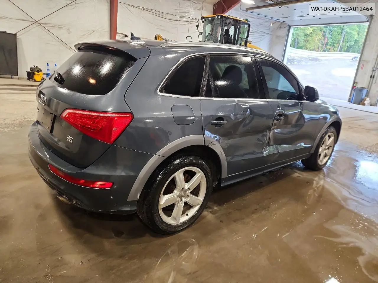 2011 AUDI Q5 VIN WA1DKAFP5BA012464 — фото 3
