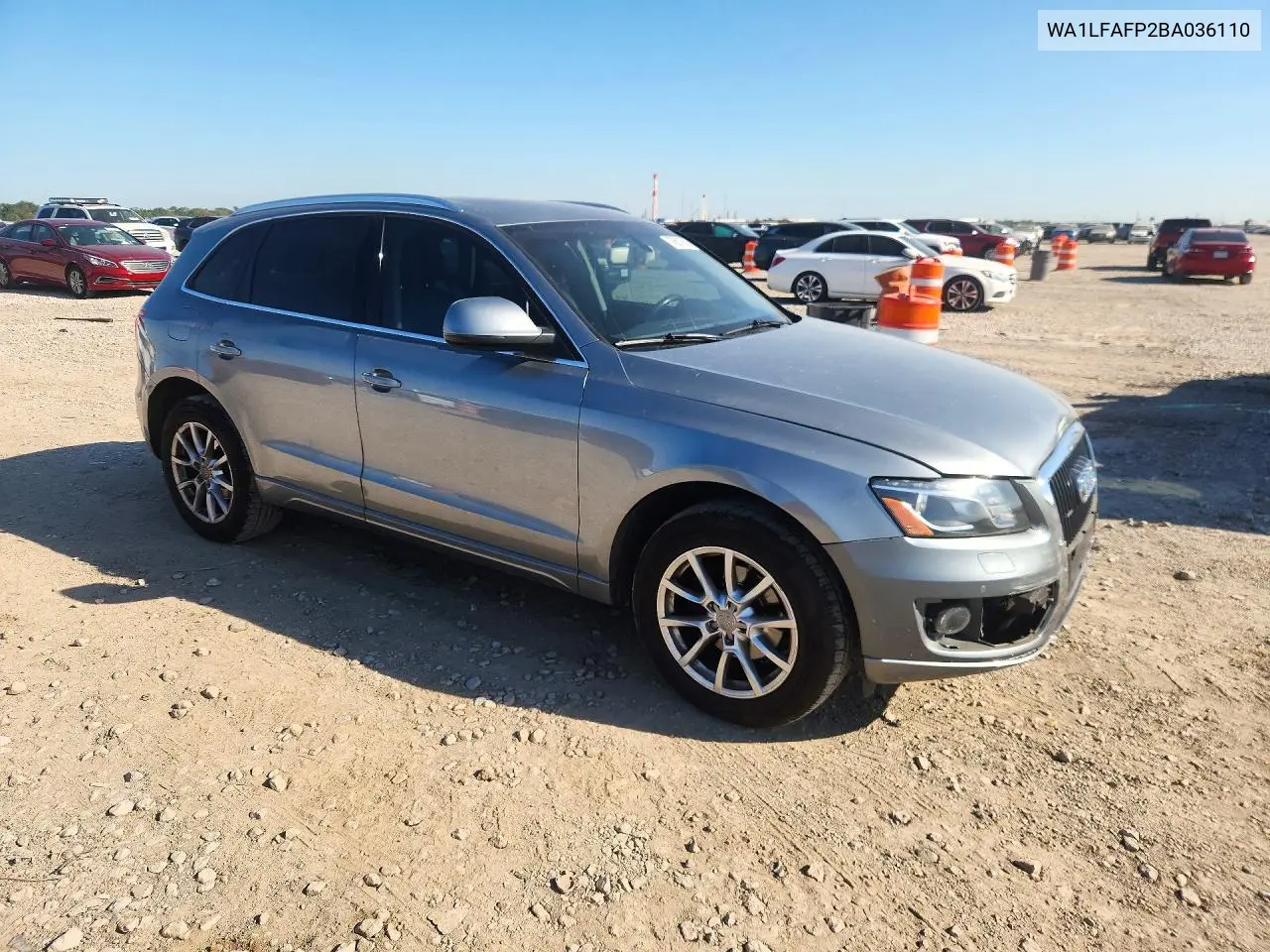 2011 AUDI Q5 VIN WA1LFAFP2BA036110 — фото 4