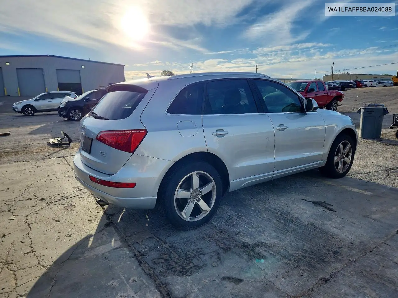 2011 AUDI Q5 VIN WA1LFAFP8BA024088 — фото 3