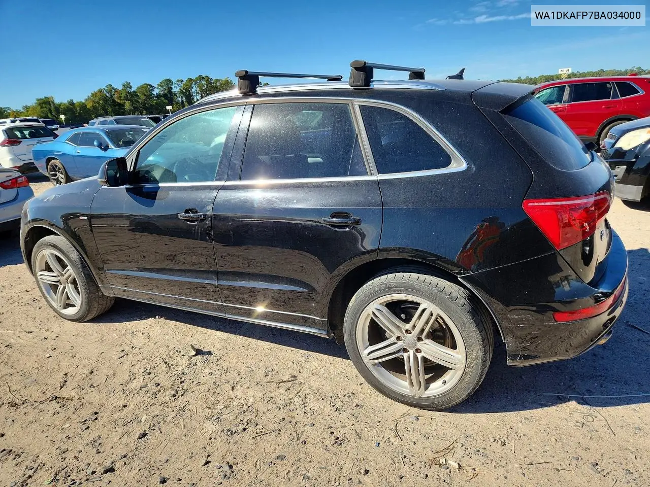 2011 AUDI Q5 VIN WA1DKAFP7BA034000 — фото 2