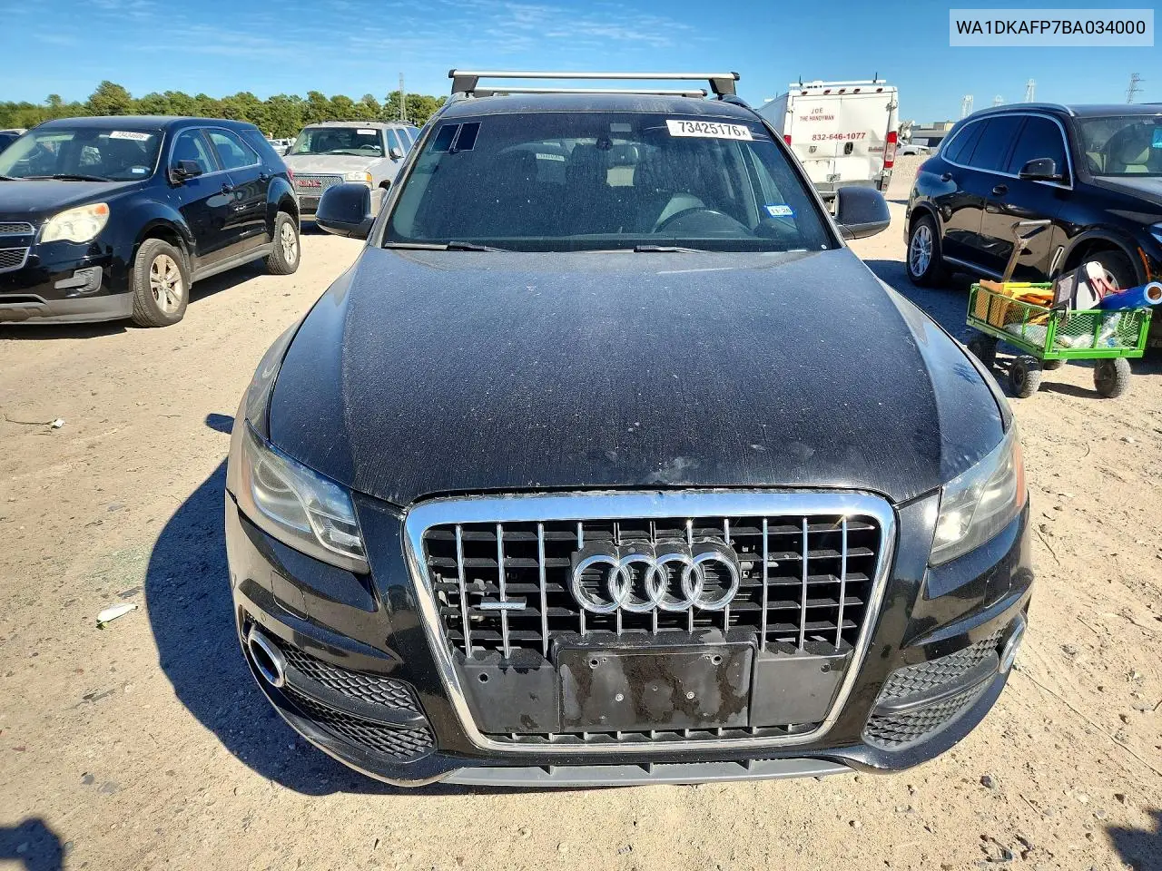 2011 AUDI Q5 VIN WA1DKAFP7BA034000 — фото 5