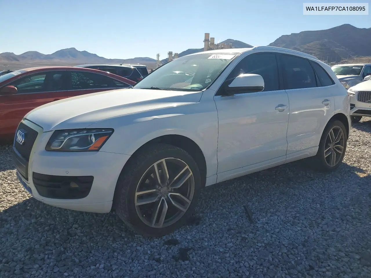 AUDI Q5 2012, VIN WA1LFAFP7CA108095