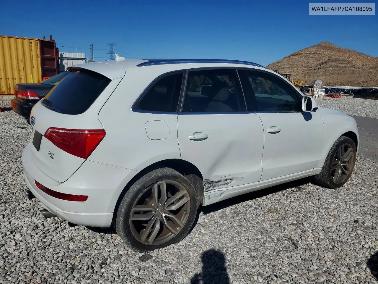 2012 AUDI Q5 VIN WA1LFAFP7CA108095 — фото 3