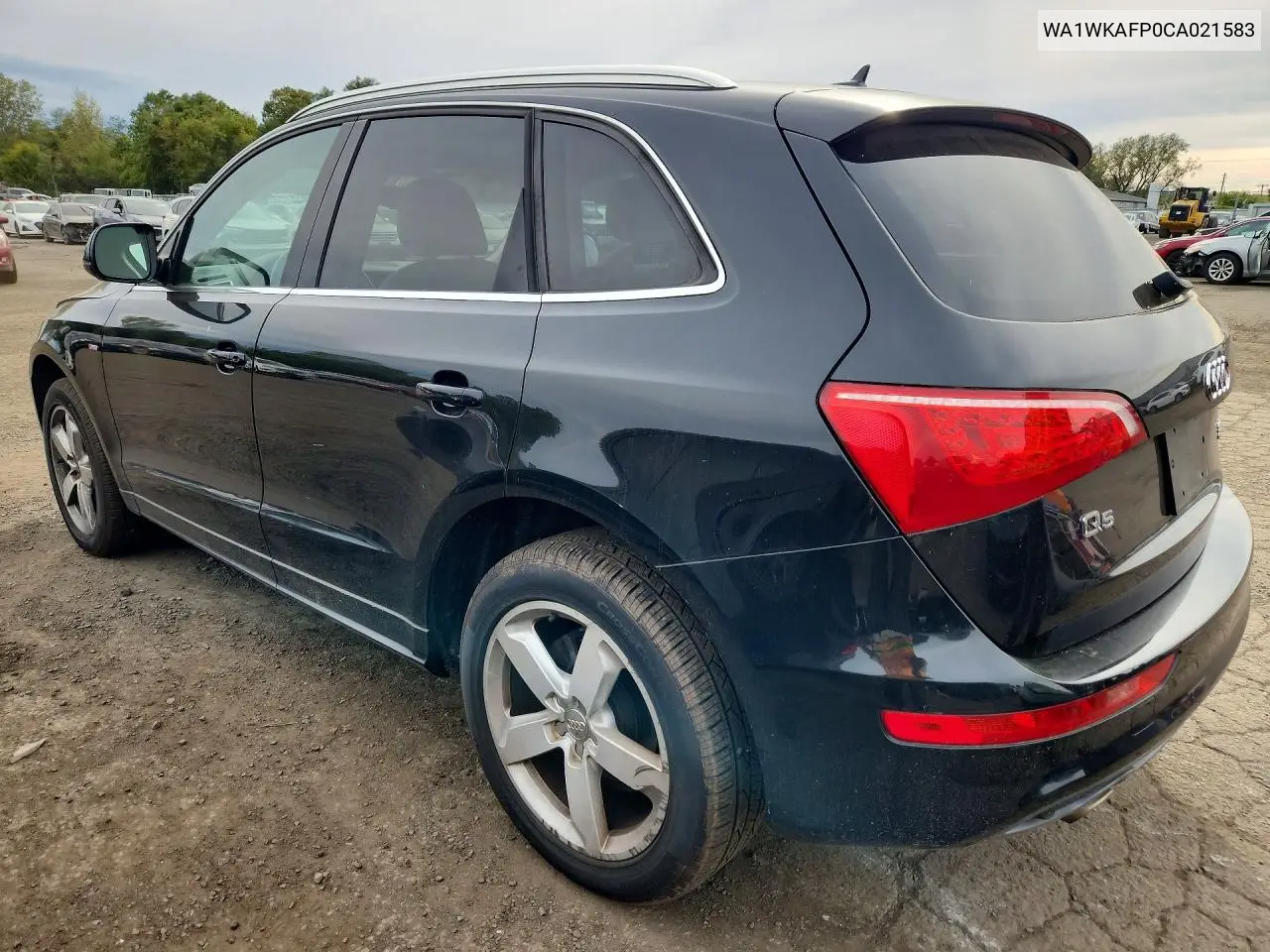 2012 AUDI Q5 VIN WA1WKAFP0CA021583 — фото 2