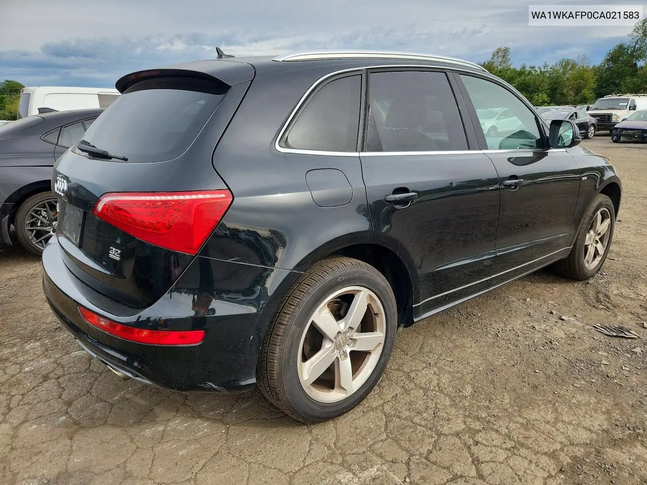 2012 AUDI Q5 VIN WA1WKAFP0CA021583 — фото 3