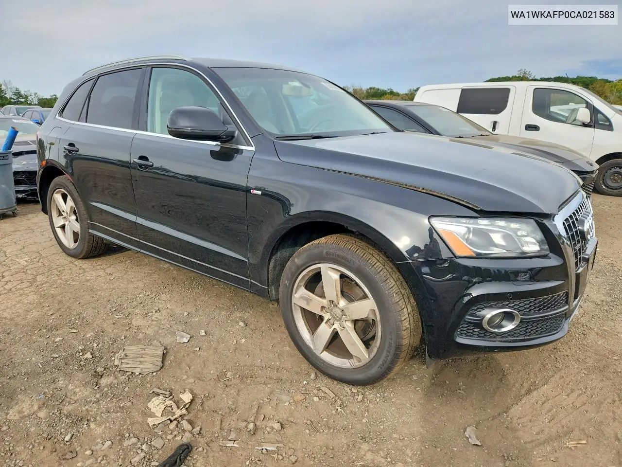2012 AUDI Q5 VIN WA1WKAFP0CA021583 — фото 4