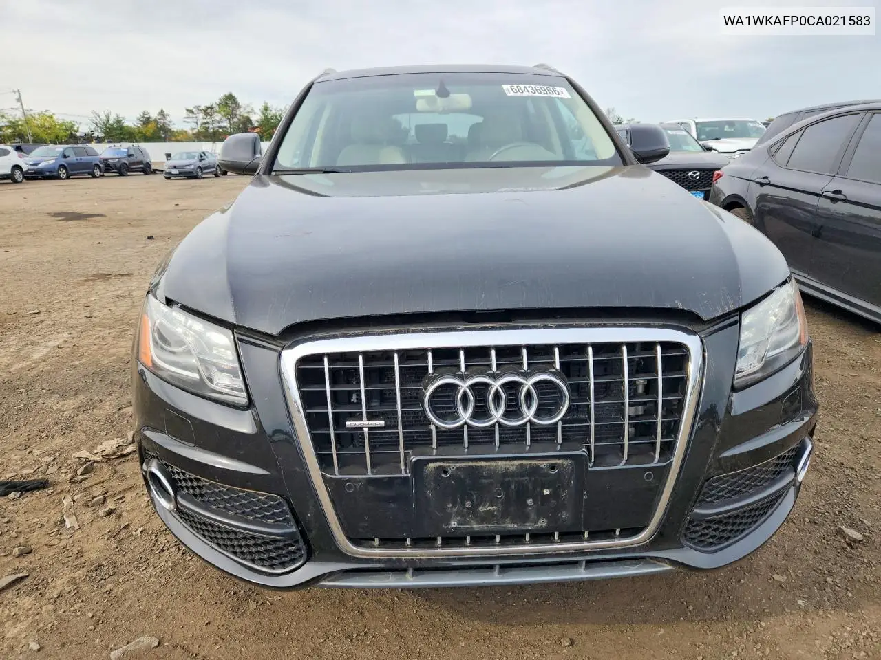 2012 AUDI Q5 VIN WA1WKAFP0CA021583 — фото 5