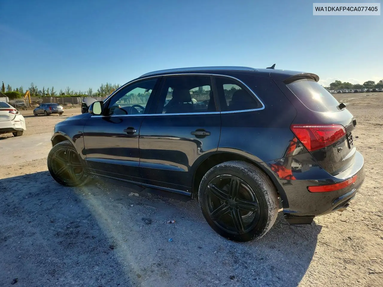 2012 AUDI Q5 VIN WA1DKAFP4CA077405 — фото 2
