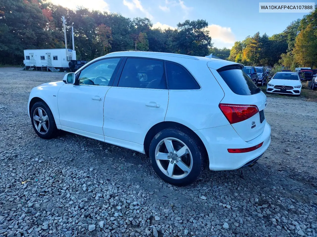 2012 AUDI Q5 VIN WA1DKAFP4CA107888 — фото 2