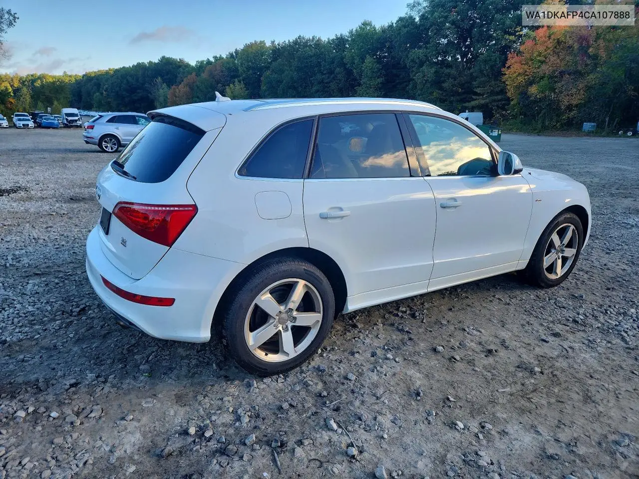2012 AUDI Q5 VIN WA1DKAFP4CA107888 — фото 3