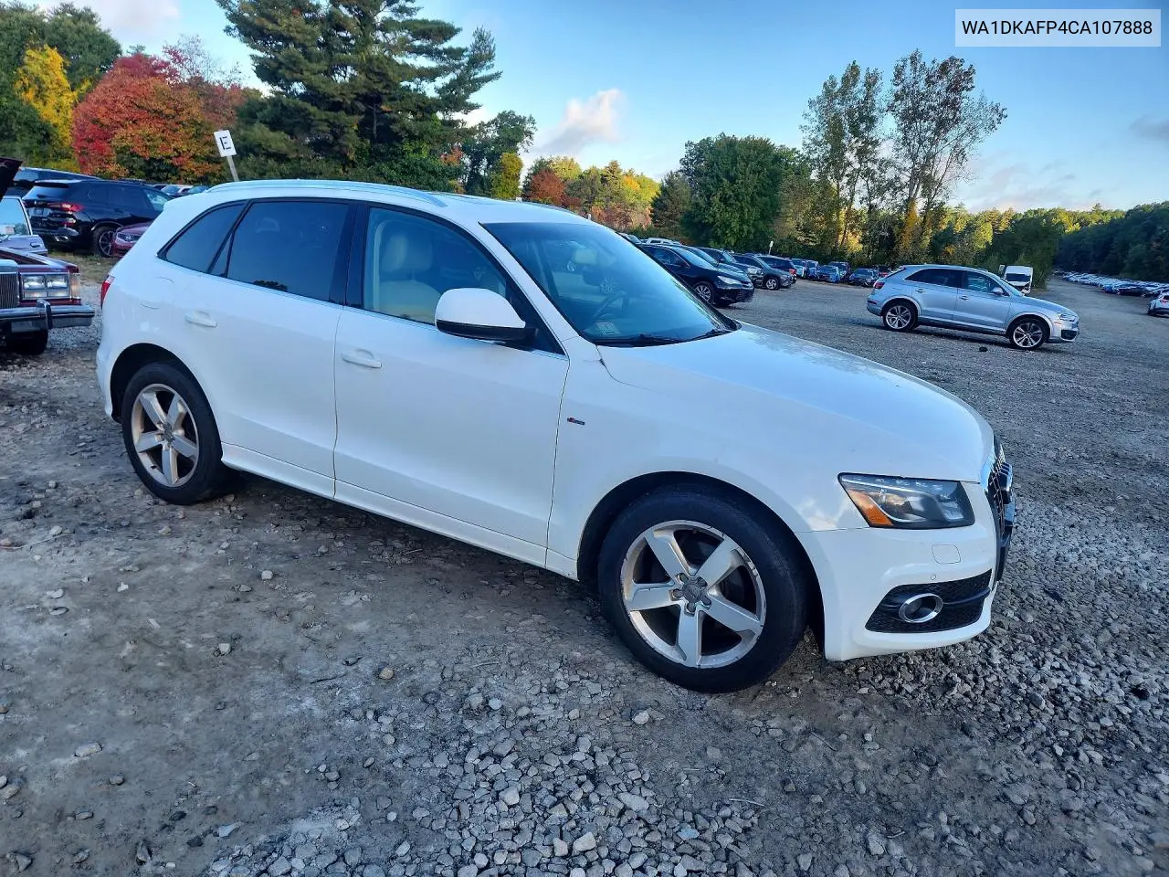 2012 AUDI Q5 VIN WA1DKAFP4CA107888 — фото 4