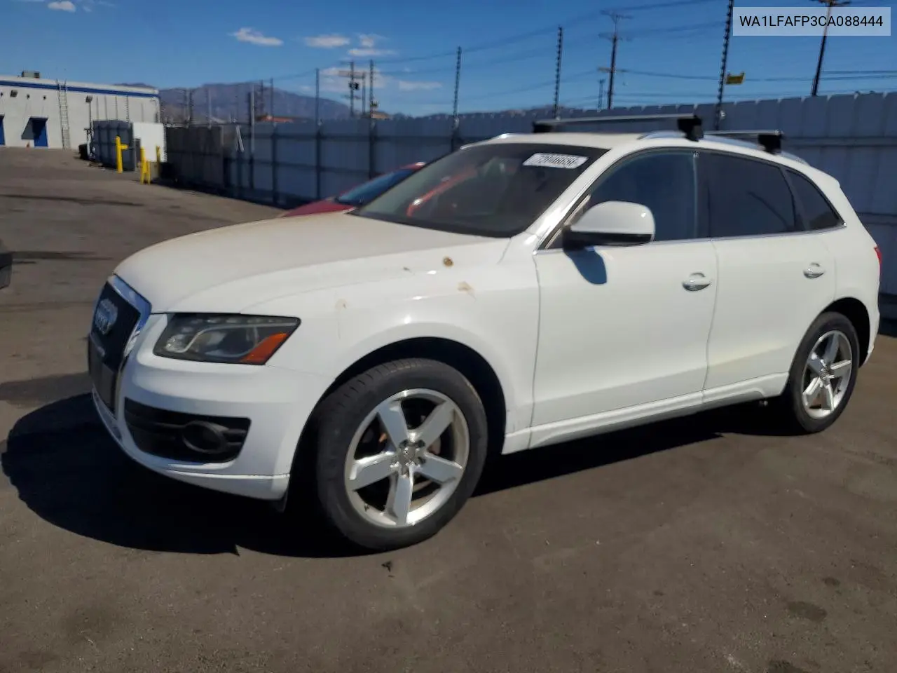 AUDI Q5 2012, VIN WA1LFAFP3CA088444