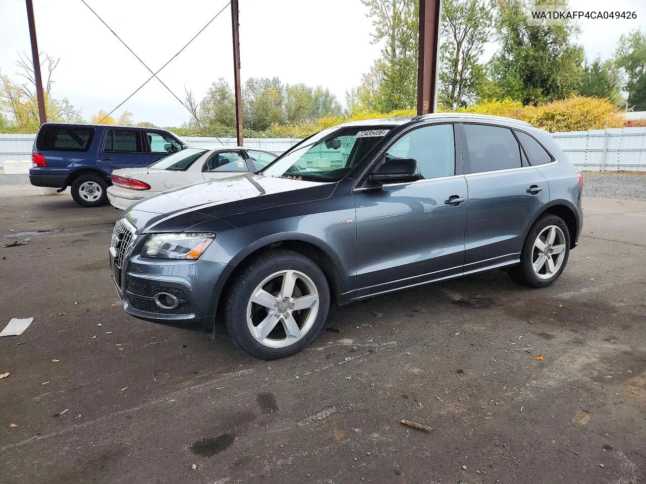 AUDI Q5 2012, VIN WA1DKAFP4CA049426