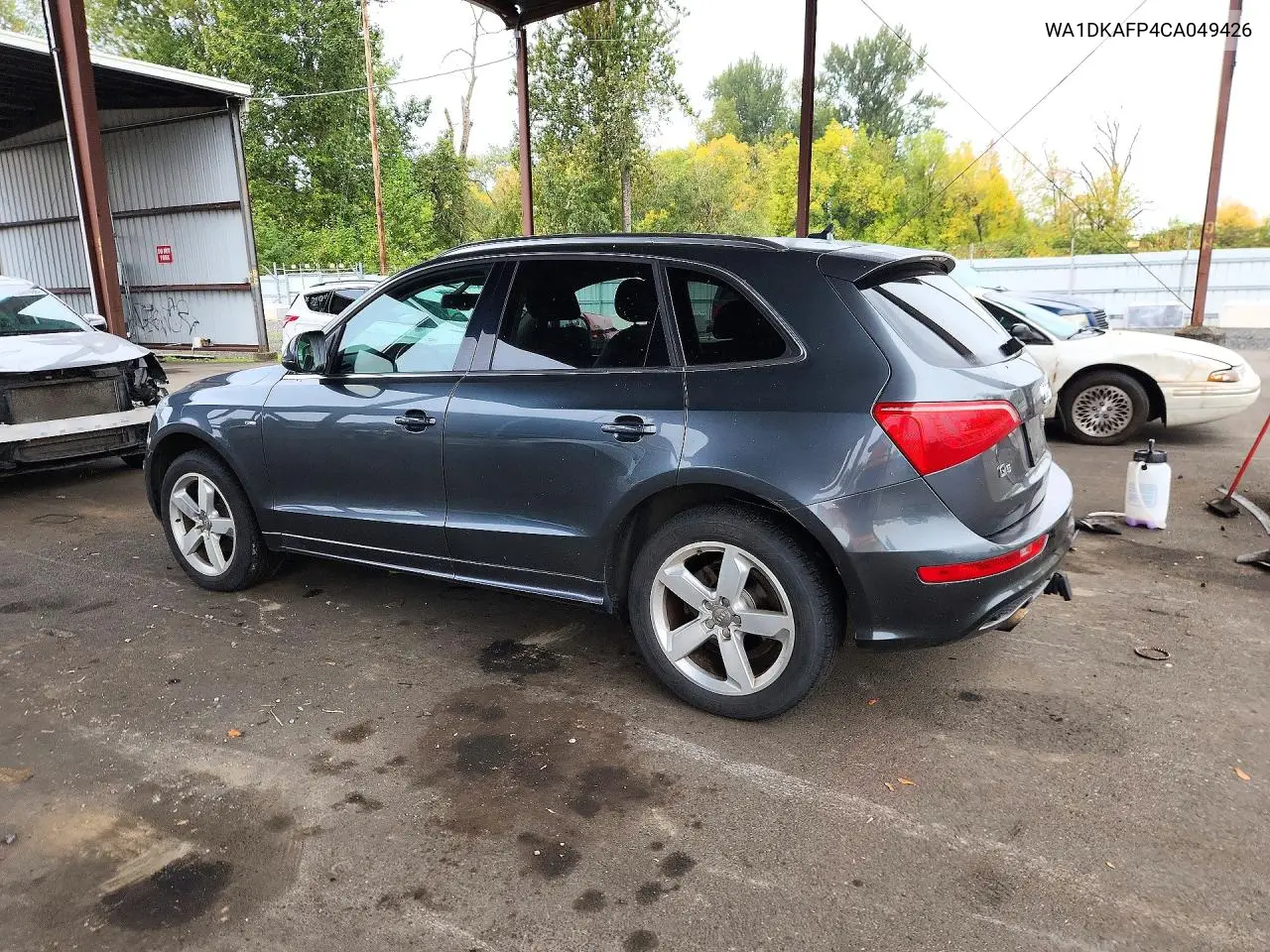 2012 AUDI Q5 VIN WA1DKAFP4CA049426 — фото 2