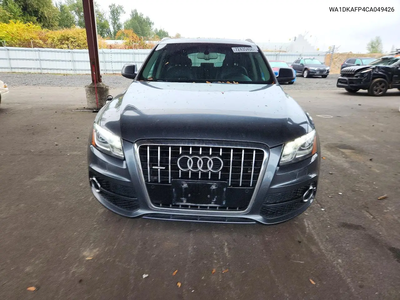 2012 AUDI Q5 VIN WA1DKAFP4CA049426 — фото 5