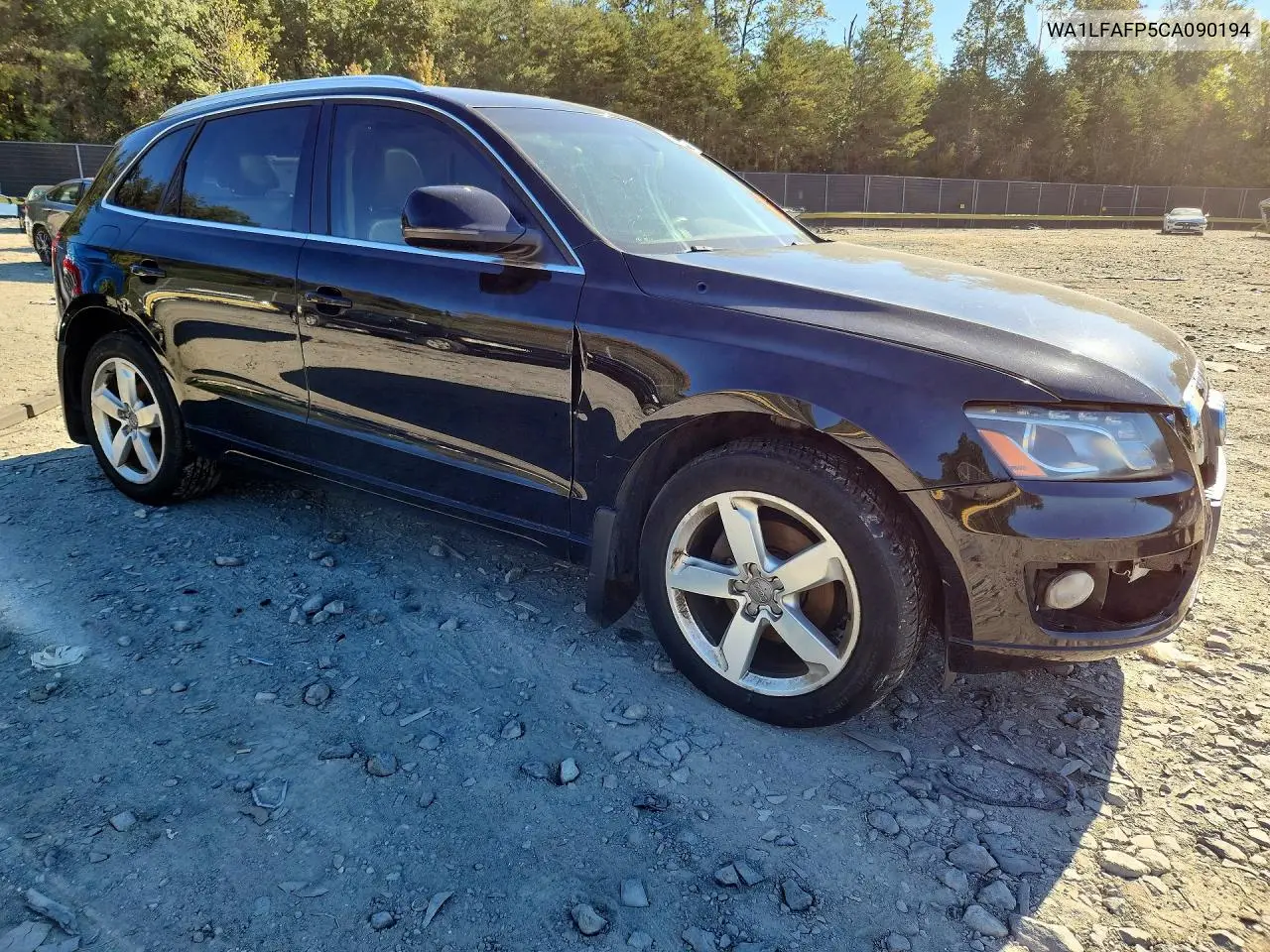 2012 AUDI Q5 VIN WA1LFAFP5CA090194 — фото 4