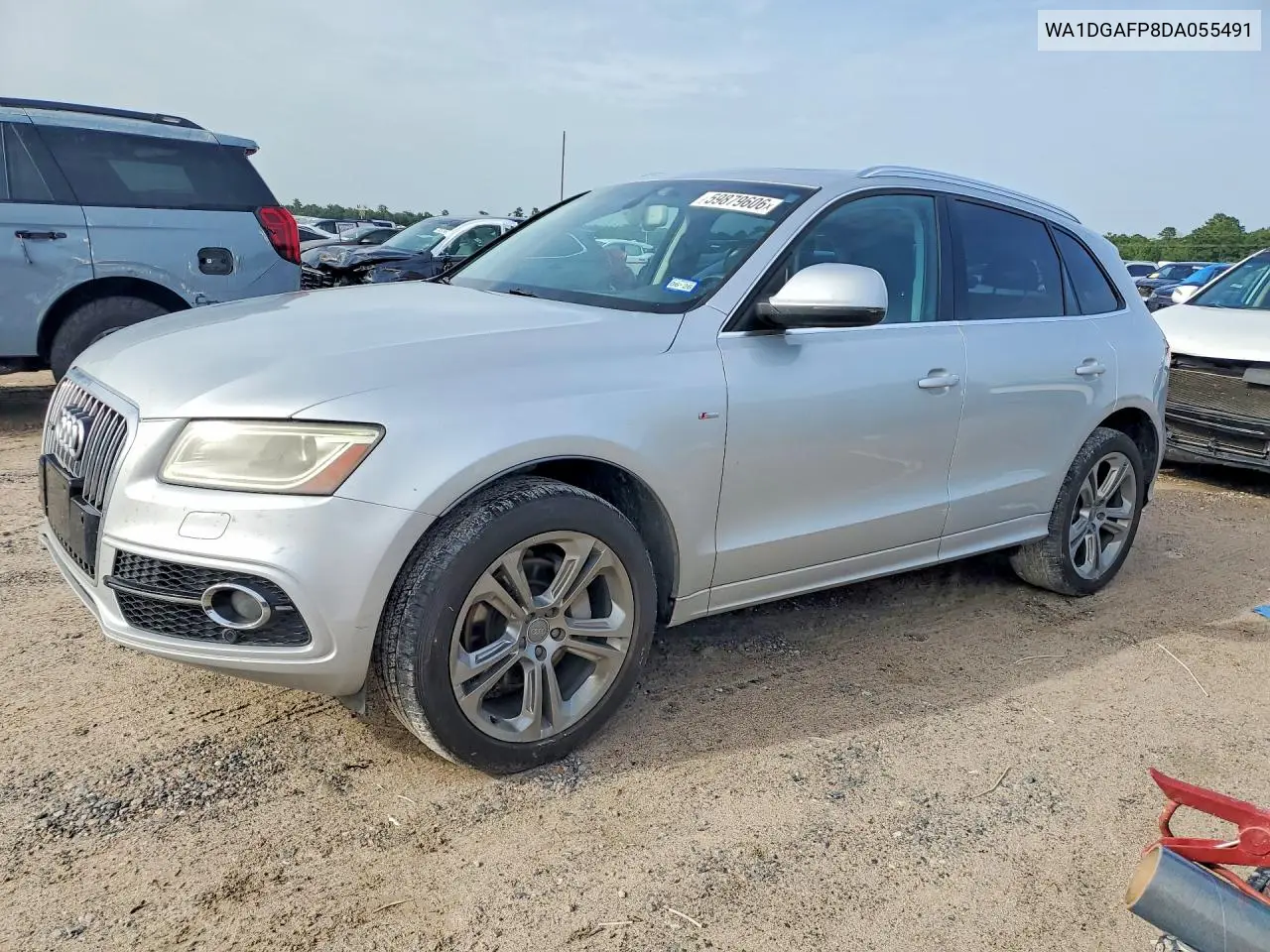 AUDI Q5 2013, VIN WA1DGAFP8DA055491
