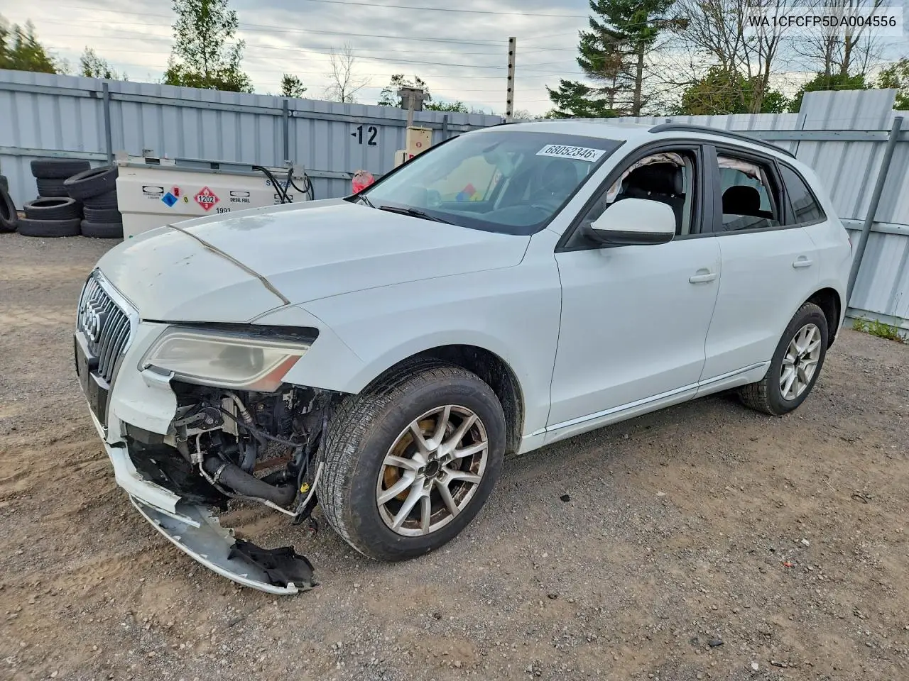 AUDI Q5 2013, VIN WA1CFCFP5DA004556