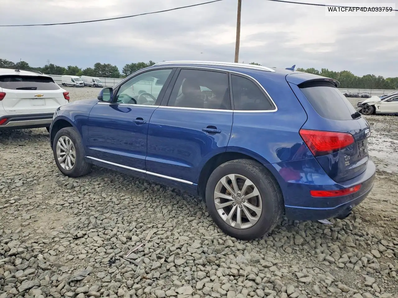 2013 AUDI Q5 VIN WA1CFAFP4DA033759 — фото 2